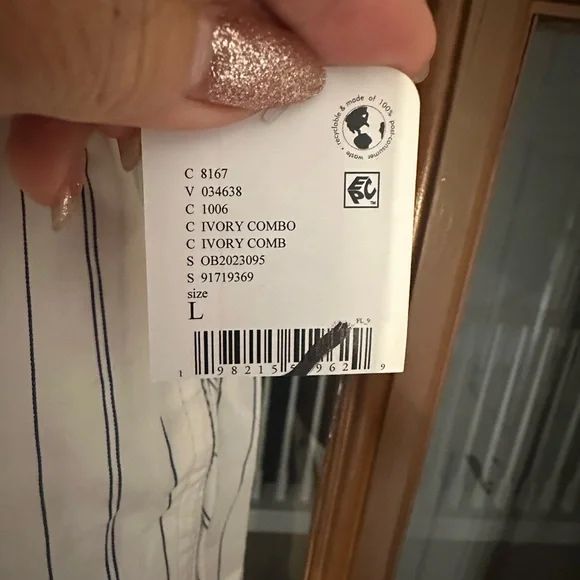 We The Free White Striped Boxers - Picture 2 of 11